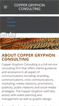 Mobile Screenshot of coppergryphon.com